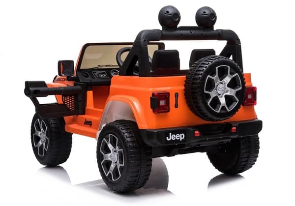 Electric Ride On Jeep Rubicon 4x4 Orange