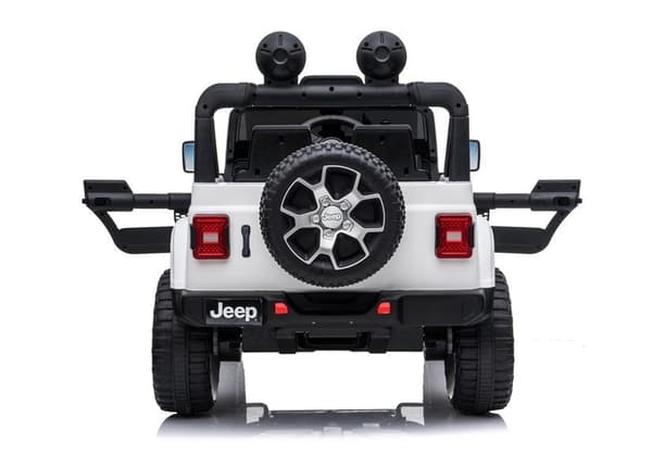 Electric Ride On Jeep Rubicon 4x4 White