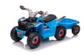 Miniatyrbild 6 av 7: XMX630T Blue Battery Quad Bike With Trailer