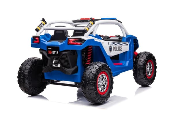 Electric Ride On Car XB-2118 Police Blue
