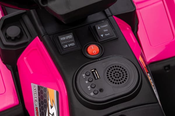Electric Ride On Quad JC915 Pink