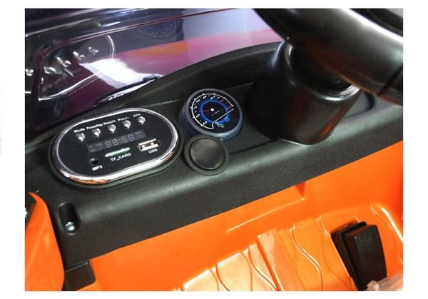 HL1638 Orange - Electric Ride On Car