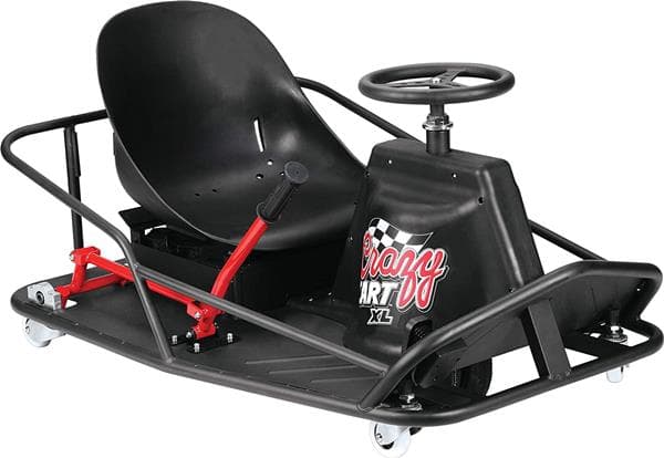 Razor Crazy Cart Electric drifting Go kart, Black