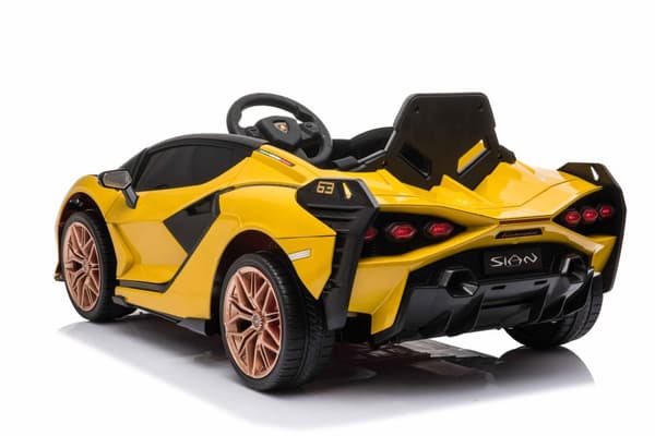 Lamborghini Sian elbil till barn 12v m/4xmotor, Gummihjul, 2.4G