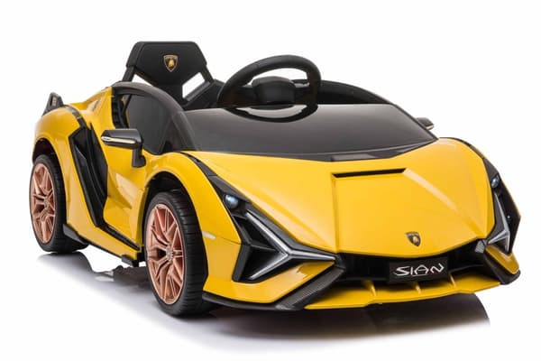 Lamborghini Sian elbil till barn 12v m/4xmotor, Gummihjul, 2.4G