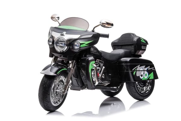 Børnemotorcykel - trehjulet - Goldwing - 88,5x50x41,5 cm - sort