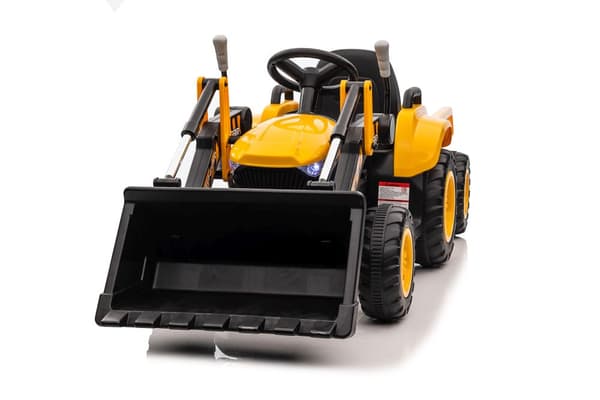 Rechargeable tractor with bucket BW-X002A Yellow