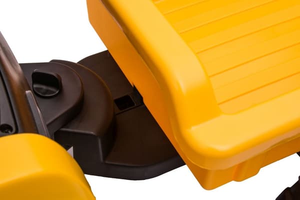 Rechargeable tractor with bucket BW-X002A Yellow