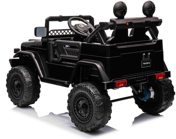 Toyota FJ Cruiser ELBil 12V m/4xmotor, 2.4G Fjärrkontroll Svart