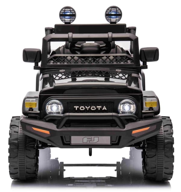 Toyota FJ Cruiser ELBil 12V m/4xmotor, 2.4G Fjärrkontroll Svart