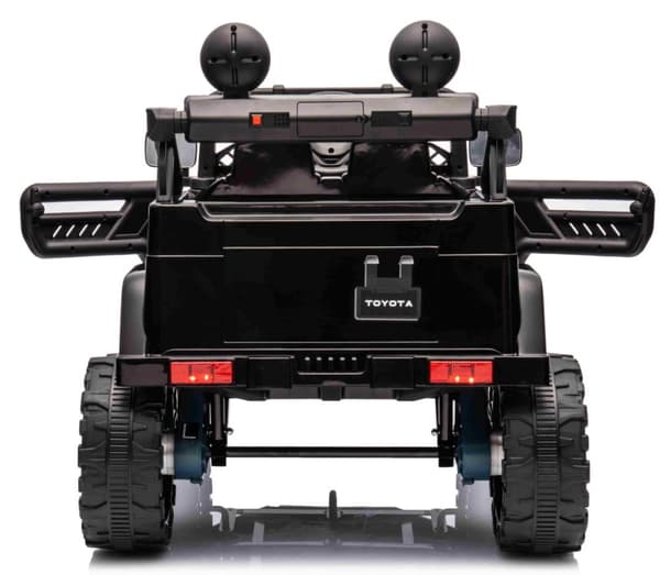 Toyota FJ Cruiser ELBil 12V m/4xmotor, 2.4G Fjärrkontroll Svart