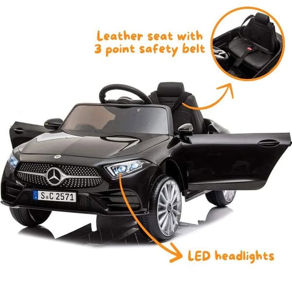 Barnbil Mercedes CLS350 - 12V Batteri - 1 till 5 år - Svart