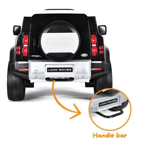 Elbil för Barn Land Rover Defender - 12V - 1 till 6 år - Svart