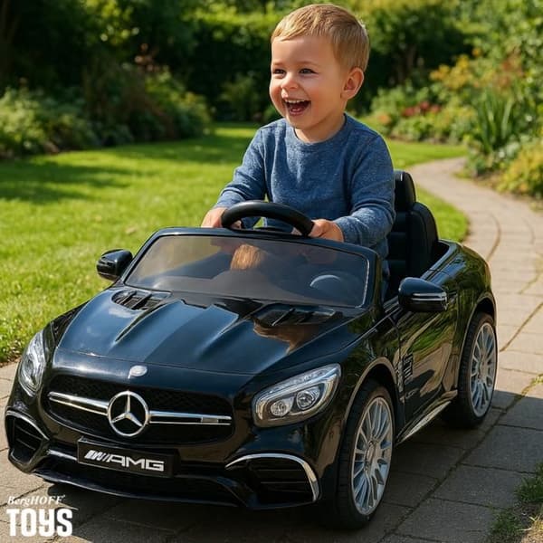 Elbil för barn - Mercedes AMG S63 - Svart