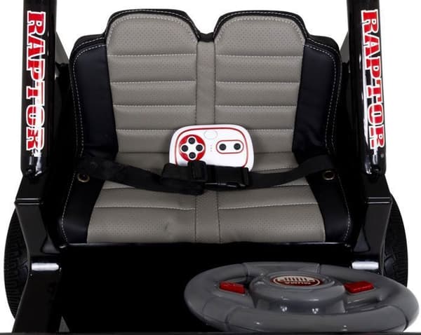 Barnbil - Jeep Drifter - Batteri 12V - 1 till 6 år - Svart