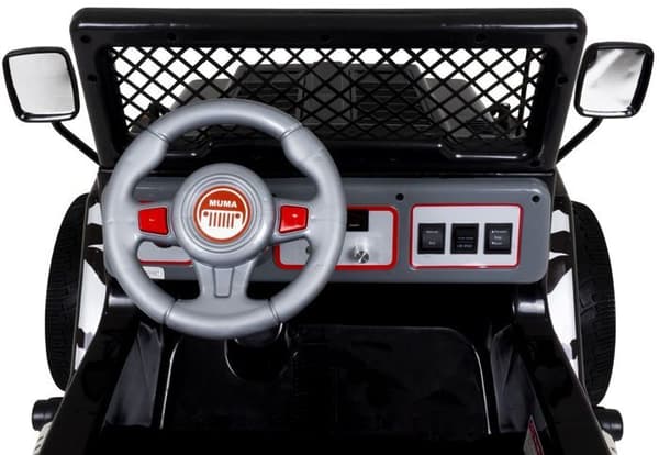 Barnbil - Jeep Drifter - Batteri 12V - 1 till 6 år - Svart