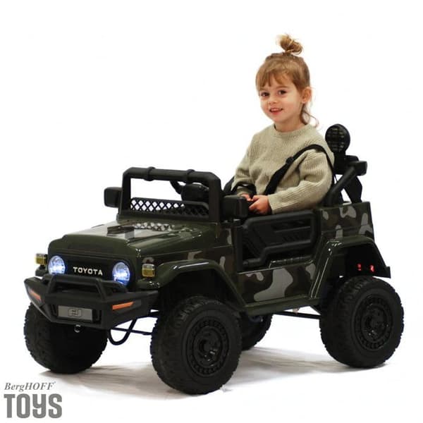 Barnbilsbatteri - Toyota FJ Cruiser - 12V - 1 till 6 år - Rosa