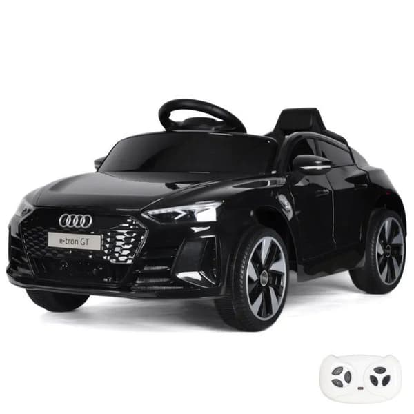 Elbil för Barn - Audi E-tron GT - 12V - 1 till 4 år - Svart