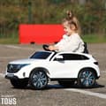 Miniatyrbild 2 av 6: Barnbil Mercedes EQC400 - 12V batteri - 1 till 6 år - Vit