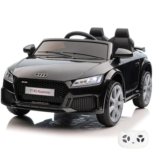 Audi Elektrisk Bil Barn TT RS - 12V - 1 till 5 år - Svart