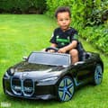 Miniatyrbild 2 av 6: Barnbil 12V - BMW i4 - 1 till 6 år - EVA-hjul - Svart