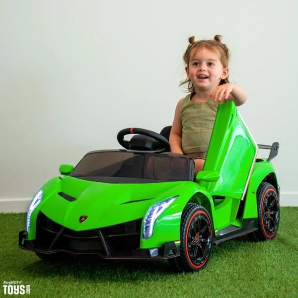 Barn Elbil Lamborghini Veneno - 12V - 1 till 6 år - Svart
