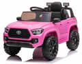 Miniatyrbild 4 av 9: Toyota Tacoma El-Bil till Barn 12V  m/Lädersäte +2.4G Fjärrkontroll, Pink