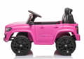 Miniatyrbild 5 av 9: Toyota Tacoma El-Bil till Barn 12V  m/Lädersäte +2.4G Fjärrkontroll, Pink