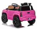 Miniatyrbild 6 av 9: Toyota Tacoma El-Bil till Barn 12V  m/Lädersäte +2.4G Fjärrkontroll, Pink
