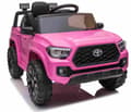 Miniatyrbild 2 av 9: Toyota Tacoma El-Bil till Barn 12V  m/Lädersäte +2.4G Fjärrkontroll, Pink