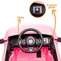 Miniatyrbild 2 av 6: Barnbil - Volkswagen Beetle 12V - 1 till 4 år - Rosa
