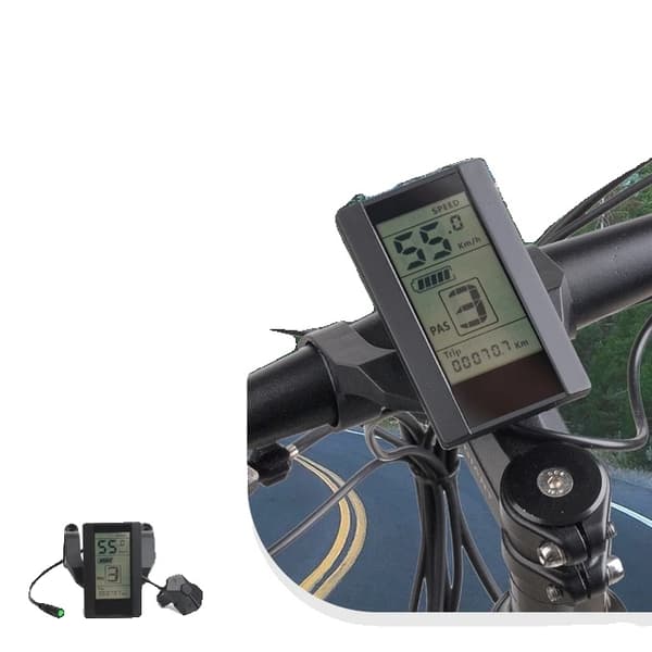 Elcykelkonverteringskit, Bafang C965 LCD-skärm, mittmotor navmotor, C965