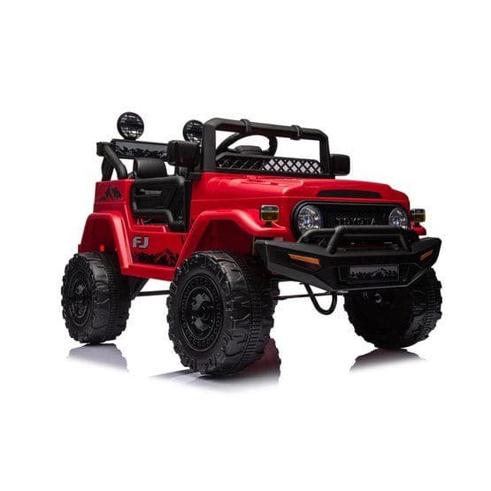 Æsel - Elbil - Licens Toyota FJ Cruiser Rød