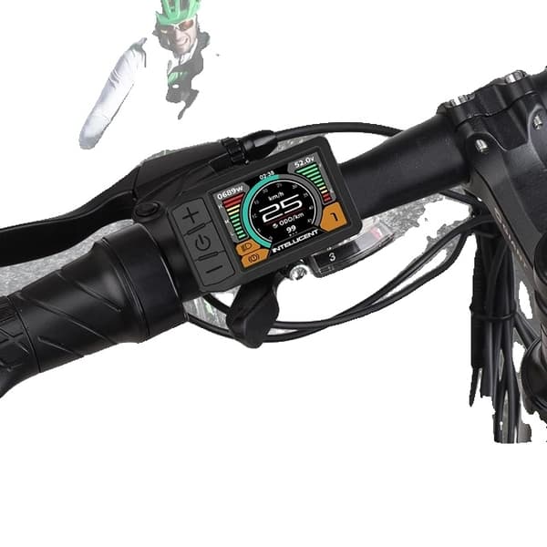Elektrisk cykeldisplay, TFT LCD-skærm, Hastighedsindikator, 500C Display