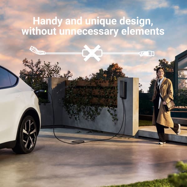 Green Cell - GC Habu EV mobiililaturi 11 kW 7 m Type 2 CEE sähköautojen lataamiseen EV PHEV 2in1 Wallbox GC-sovelluksella