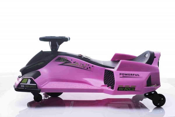 MCU Sport EL DriftKart360 24V för barn, Pink