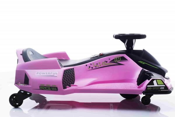 MCU Sport EL DriftKart360 24V för barn, Pink