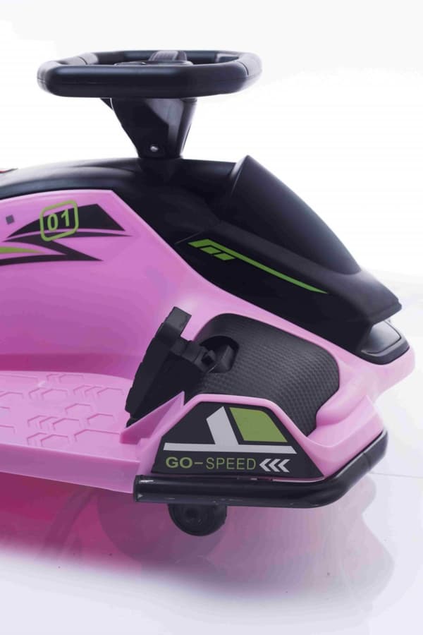 MCU Sport EL DriftKart360 24V för barn, Pink