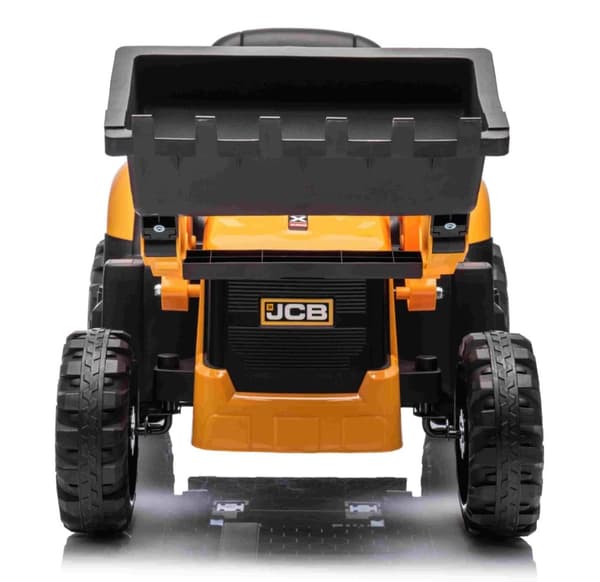 JCB EL Traktor med frontskopa för barn 12V med 2,4G fjärrkontroll