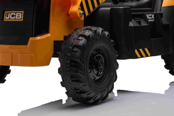 JCB EL Traktor med frontskopa för barn 12V med 2,4G fjärrkontroll
