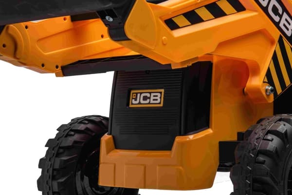 JCB EL Traktor med frontskopa för barn 12V med 2,4G fjärrkontroll