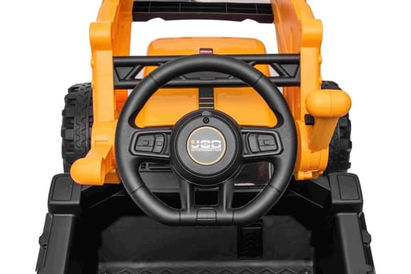 JCB EL Traktor med frontskopa för barn 12V med 2,4G fjärrkontroll