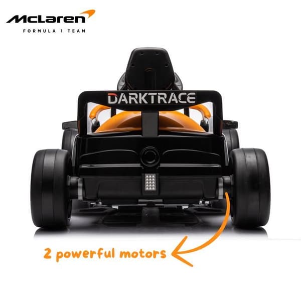 Elbil Barn 12V - McLaren Formel 1 - 1 till 5 år - Orange