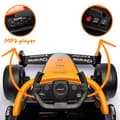 Miniatyrbild 5 av 6: Elbil Barn 12V - McLaren Formel 1 - 1 till 5 år - Orange