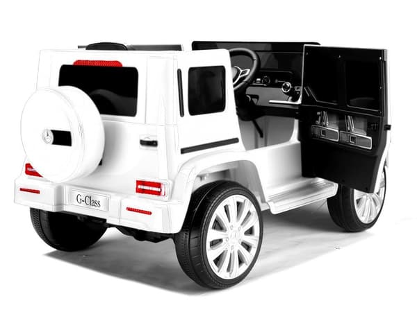 Electric Ride-On Car Mercedes G500 White