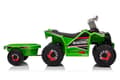 Pikkukuva 3 / 8: XMX630T Green Battery Quad Bike With Trailer