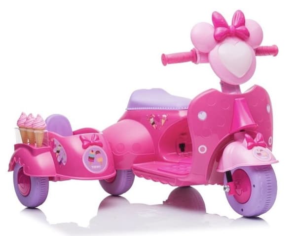 Scooter Ice Cream Shop Tricycle JT5258 Pink