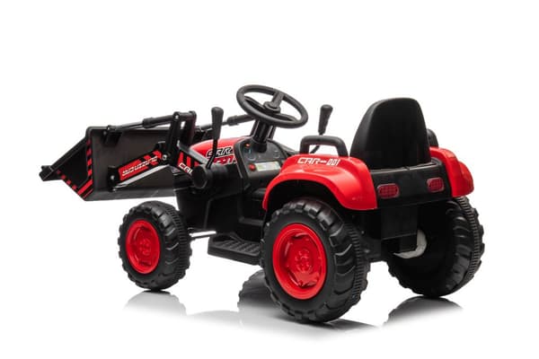 Rechargeable tractor with bucket BW-X002A Red