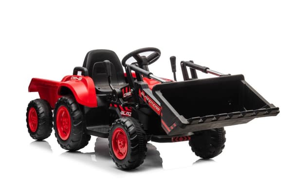 Rechargeable tractor with bucket BW-X002A Red