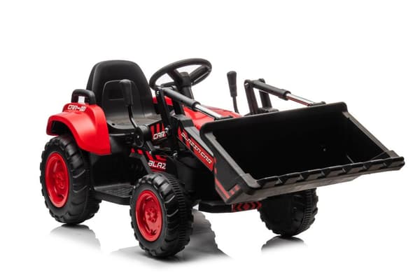 Rechargeable tractor with bucket BW-X002A Red